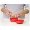 Sistema Dóza na vaření vajec Microwave easy eggs 271 ml, červená