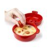 Sistema Dóza na vaření vajec Microwave easy eggs 271 ml, červená