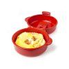 Sistema Dóza na vaření vajec Microwave easy eggs 271 ml, červená