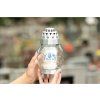 Bolsius hřbitovní sklo 18 cm vklad 80g 24h. Diamant stříbrný
