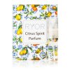 603000 vzorkovka tester citrus spirit parfum karticka a lahvicka