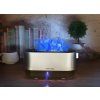 AROMIQA FLAME | sonický aroma difuzér | efekt plamene & měnící LED osvětlení | časovač 2–6 h