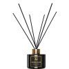 OBSIDIAN BLACK | difuzér s FLOW květinou & tyčinkami | PARFUMIA® | 200 ml