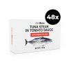 tuna steak in tomato sauce 48x120 g gymbeam 03