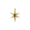 Balónek fóliový 50 cm 3D Star zlatá 1 ks