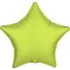 Balónek fóliový hvězda 43 cm neon žluté 1 ks
