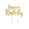 Zapichovací nápis Happy Birthday na dort 1 ks