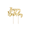 Zapichovací nápis Happy Birthday na dort 1 ks