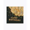 Ubrousky Happy Birthday 33 x 33 cm balónky 20 ks