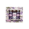 Dárková souprava Lavender obsahuje sprchový gel, šampon a pěnu do koupele