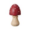 Dekorace muchomůrka polyresin, 70 × 70 × 130 mm, mix