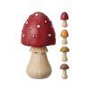 Dekorace muchomůrka polyresin, 70 × 70 × 130 mm, mix