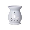 Aromalampa keramická bílá 90x119mm, ornament