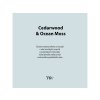 WoodWick Cedarwood & Ocean Moss svíčka malá
