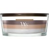 WoodWick Trilogy Radiant Cashmere svíčka loď