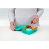 Sistema Dělený svačinový box Lunch Ribbon s nádobou na jogurt 1,1 l, mix barev