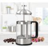 BARISTA | 1 L FRENCH PRESS konvice na kávu a čaj z borosilikátového skla | ocelová
