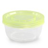 GREEN BOX | sada 4 šroubovacích dóz | Na potraviny, objem 180 ml