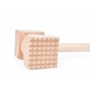 GoEco® | dřevěná palička na maso | oboustranná z masivního bukového dřeva | 33 cm