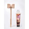 GoEco® | dřevěná palička na maso | oboustranná z masivního bukového dřeva | 33 cm