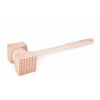GoEco® | dřevěná palička na maso | oboustranná z masivního bukového dřeva | 33 cm