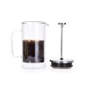 BARISTA | 600 ml FRENCH PRESS – dvoustěnná termo konvice z borosilikátového skla