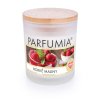HORKÉ MALINY | sójová vonná svíčka | PARFUMIA® | 250 ml