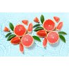 RED GRAPEFRUIT | sójová vonná svíčka | PARFUMIA® | 250 ml