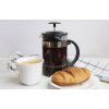 BARISTA | 1 L FRENCH PRESS konvice na kávu a čaj z borosilikátového skla | černá