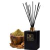 OBSIDIAN BLACK | XL difuzér s FLOW květinou & tyčinkami | PARFUMIA® | 500 ml