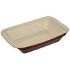 METRO PROFESSIONAL Zapékací miska 37 x 23 cm kamenina hnědý 1 ks