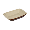 METRO PROFESSIONAL Zapékací miska 37 x 23 cm kamenina hnědý 1 ks