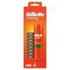 Gillette Fusion5 náhradní hlavice 8 ks + Fusion gel na holení 200 ml dárková sada
